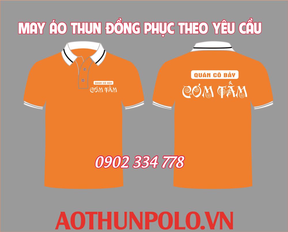 áo thun quán cơm tấm cô bảy